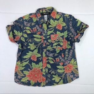 Stag Harbor Floral Hawaiian Shirt